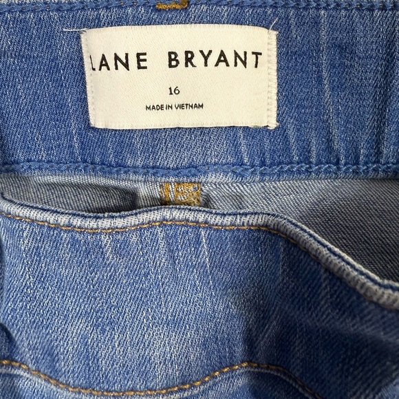 NWT Lane Bryant Denim Jeans with Brown Button Details - Picture 5 of 12